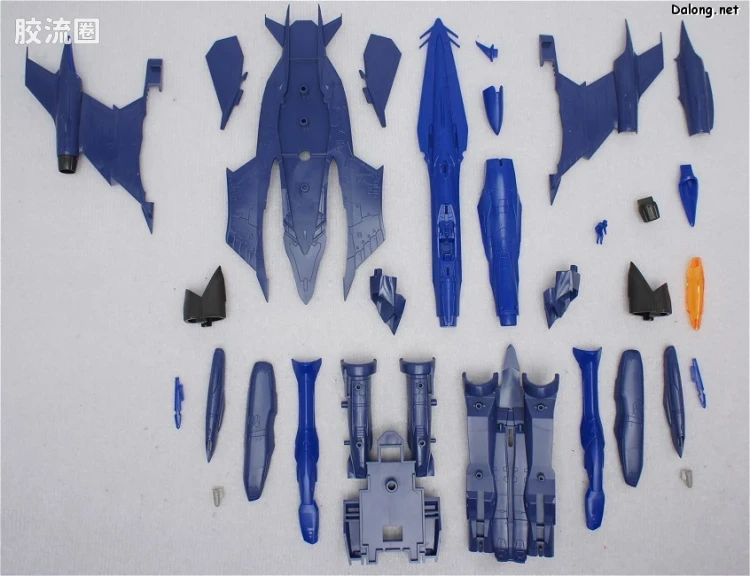 万代超时空要塞系列拼装模型 1比100不可变形 YF-29 雪露痛机 - 图片
